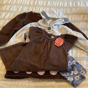 Little Girls clothes bundle size 2T